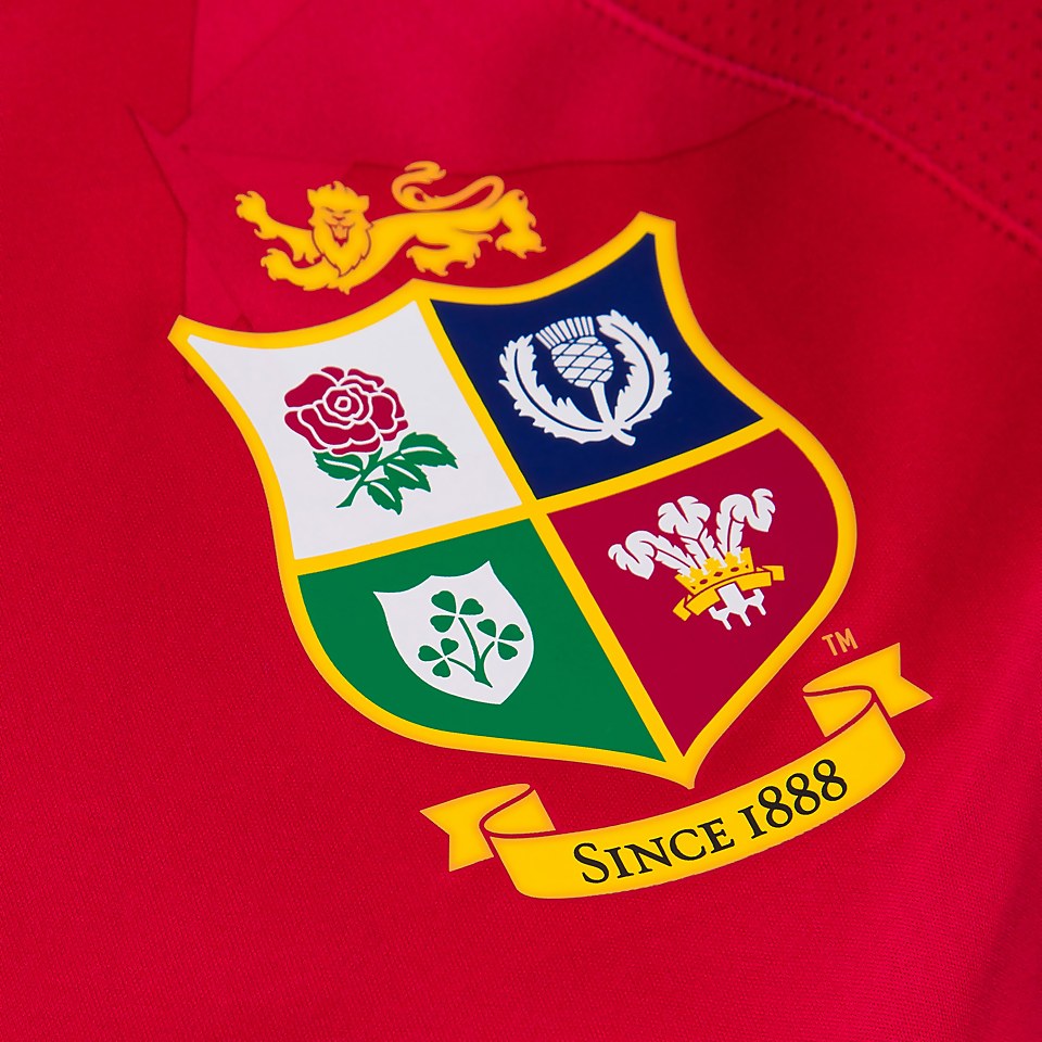 WOMENS BRITISH & IRISH LIONS SUPERLIGHT GRAPHIC TEE RED