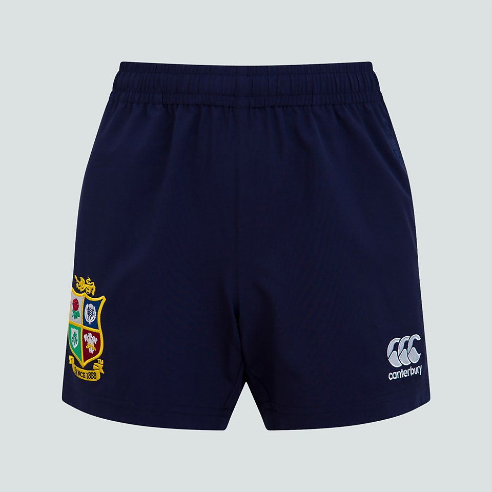 Canterbury of New Zealand British and Irish Lions Rugby Junior Woven Gym Shorts 