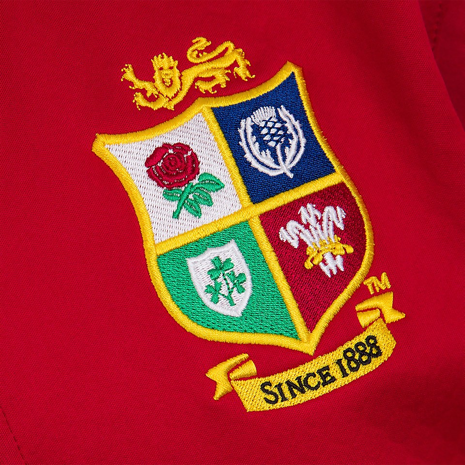 JUNIOR UNISEX BRITISH & IRISH LIONS THERMOREG 1/4 ZIP FLEECE RED