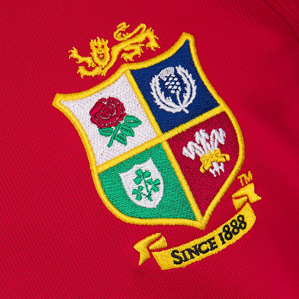 JUNIOR UNISEX BRITISH & IRISH LIONS PRO JERSEY RED