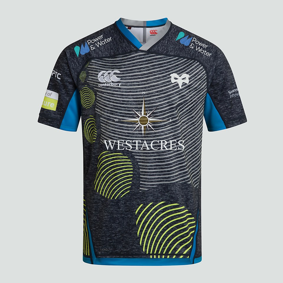 JUNIOR UNISEX OSPREYS VAPODRI SHORT SLEEVED 3RD PRO 20 JERSEY GREY