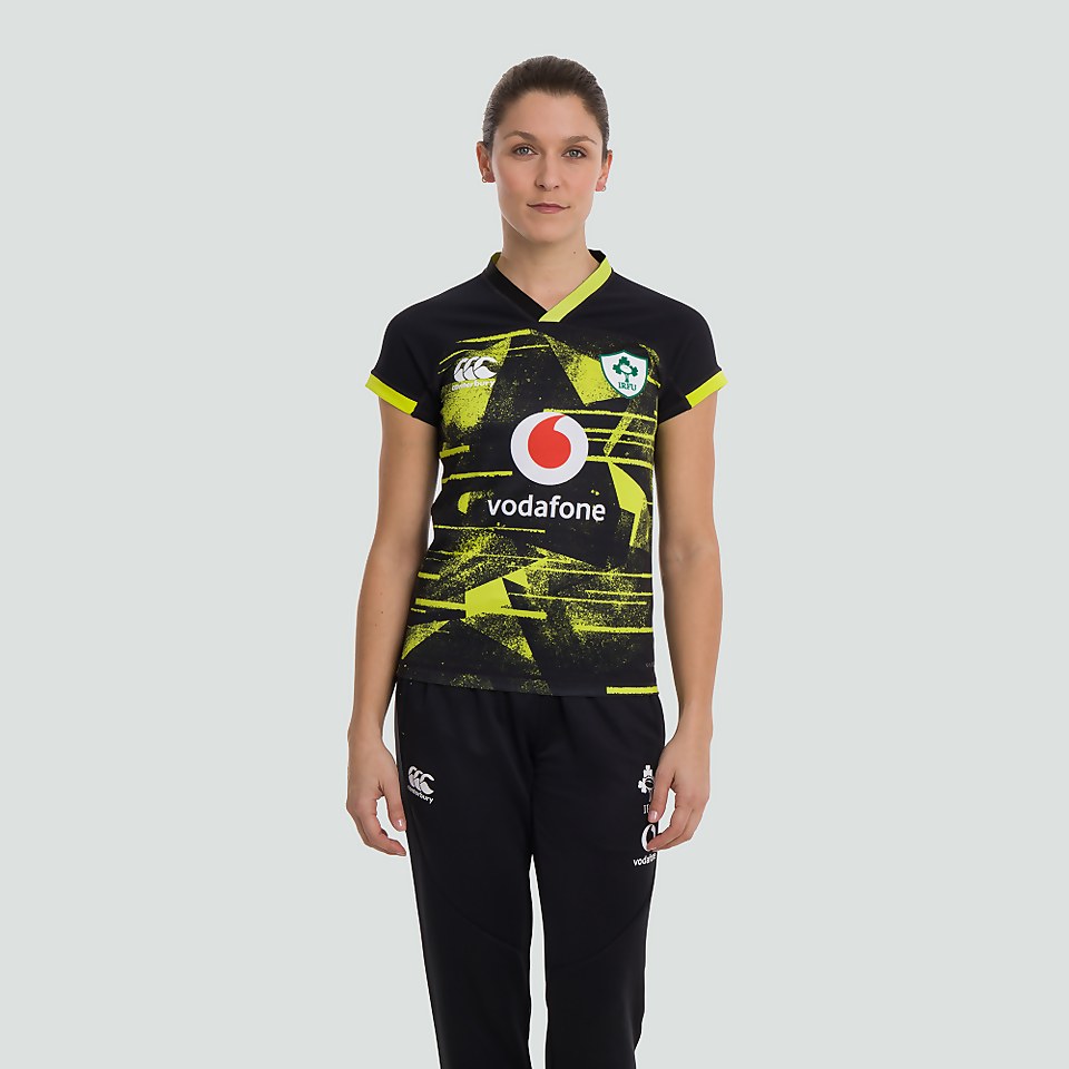 WOMENS IRELAND ALT PRO JERSEY BLACK