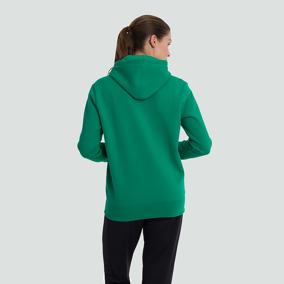 WOMENS IRELAND LOGO HOODY GREEN