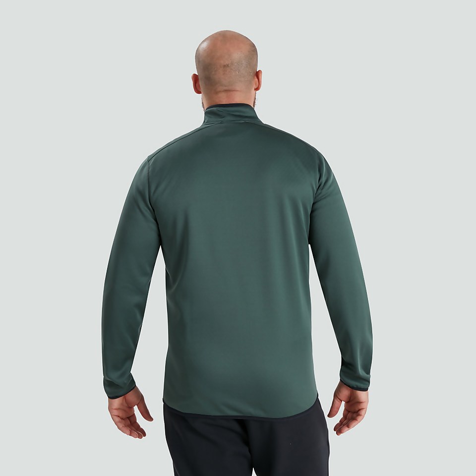 MENS IRELAND 1/4 ZIP TOP GREEN
