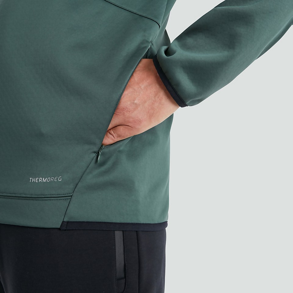 MENS IRELAND 1/4 ZIP TOP GREEN
