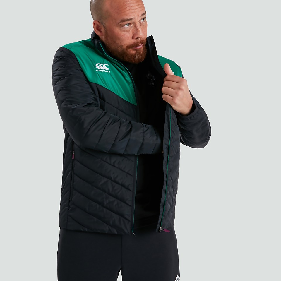 MENS IRELAND LIGHTWEIGHT PADDED JACKET BLACK