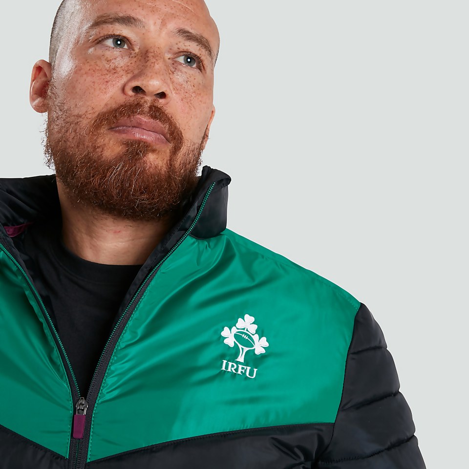 MENS IRELAND LIGHTWEIGHT PADDED JACKET BLACK