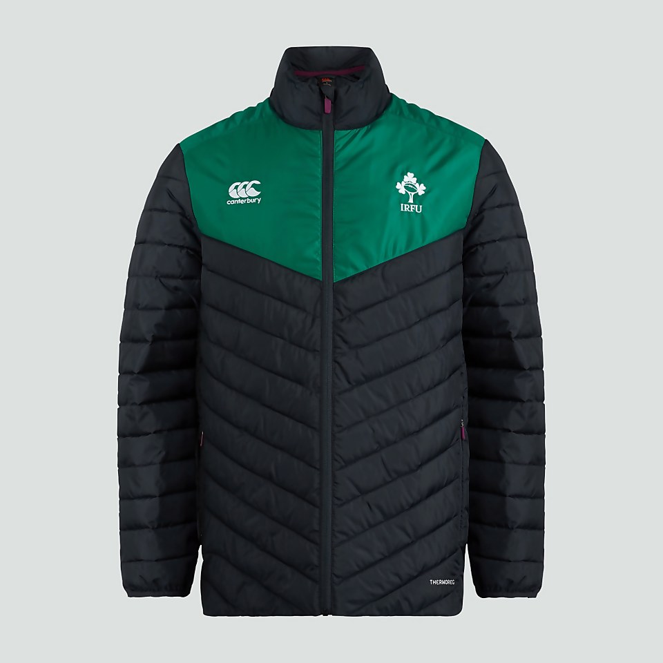 MENS IRELAND LIGHTWEIGHT PADDED JACKET BLACK