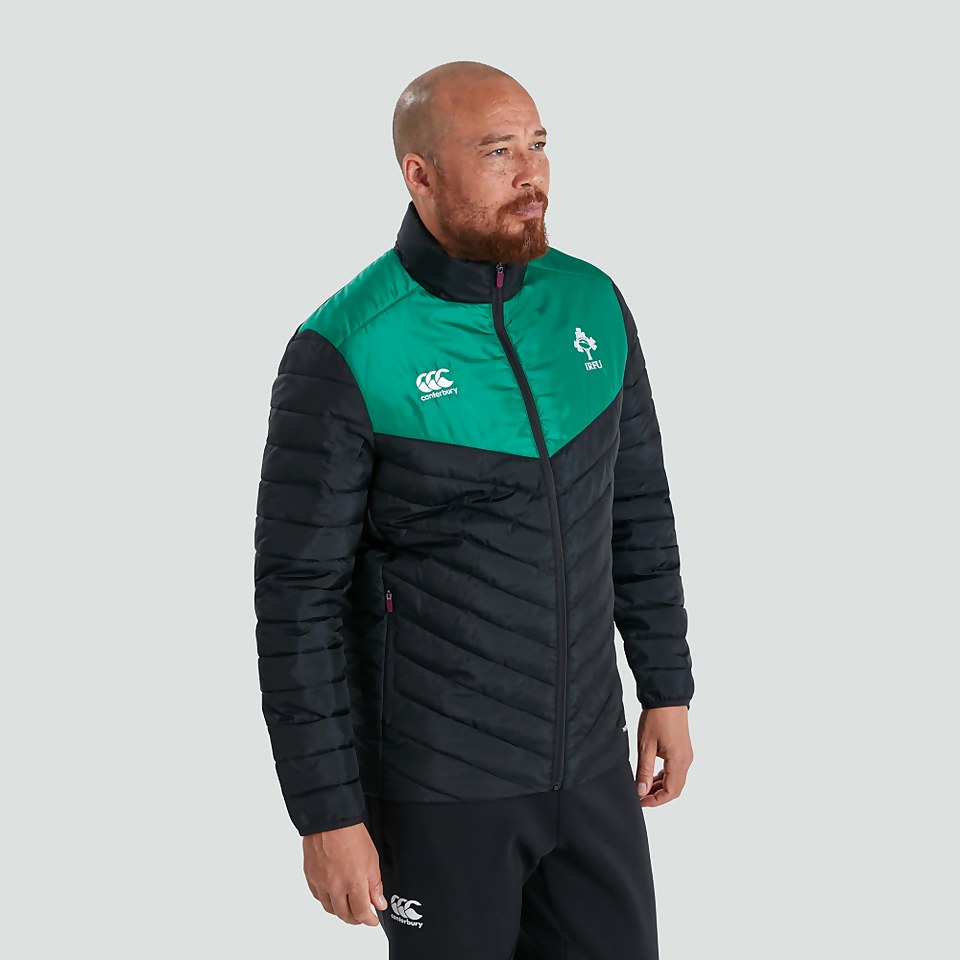 MENS IRELAND LIGHTWEIGHT PADDED JACKET BLACK