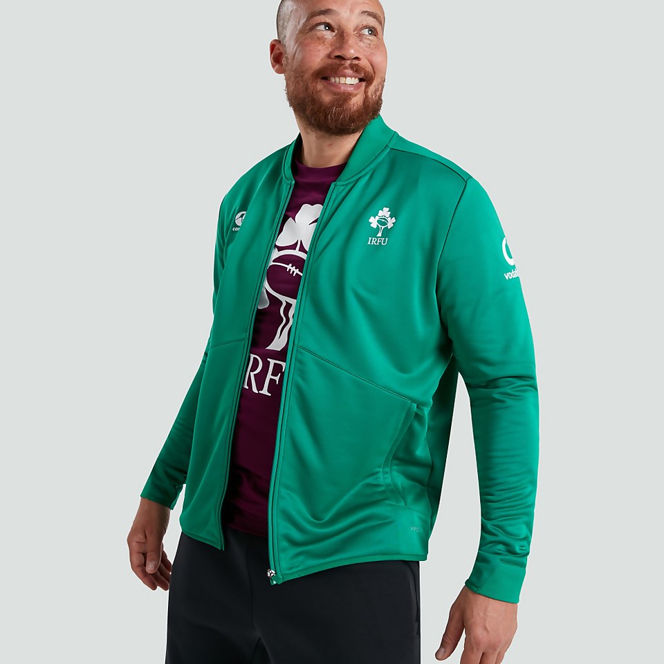 MENS IRELAND TRACK JACKET GREEN