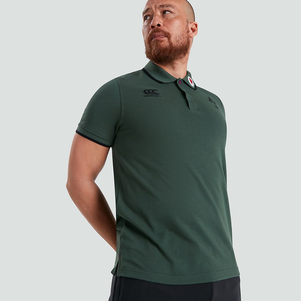 MENS IRELAND COTTON POLO SHIRT GREEN