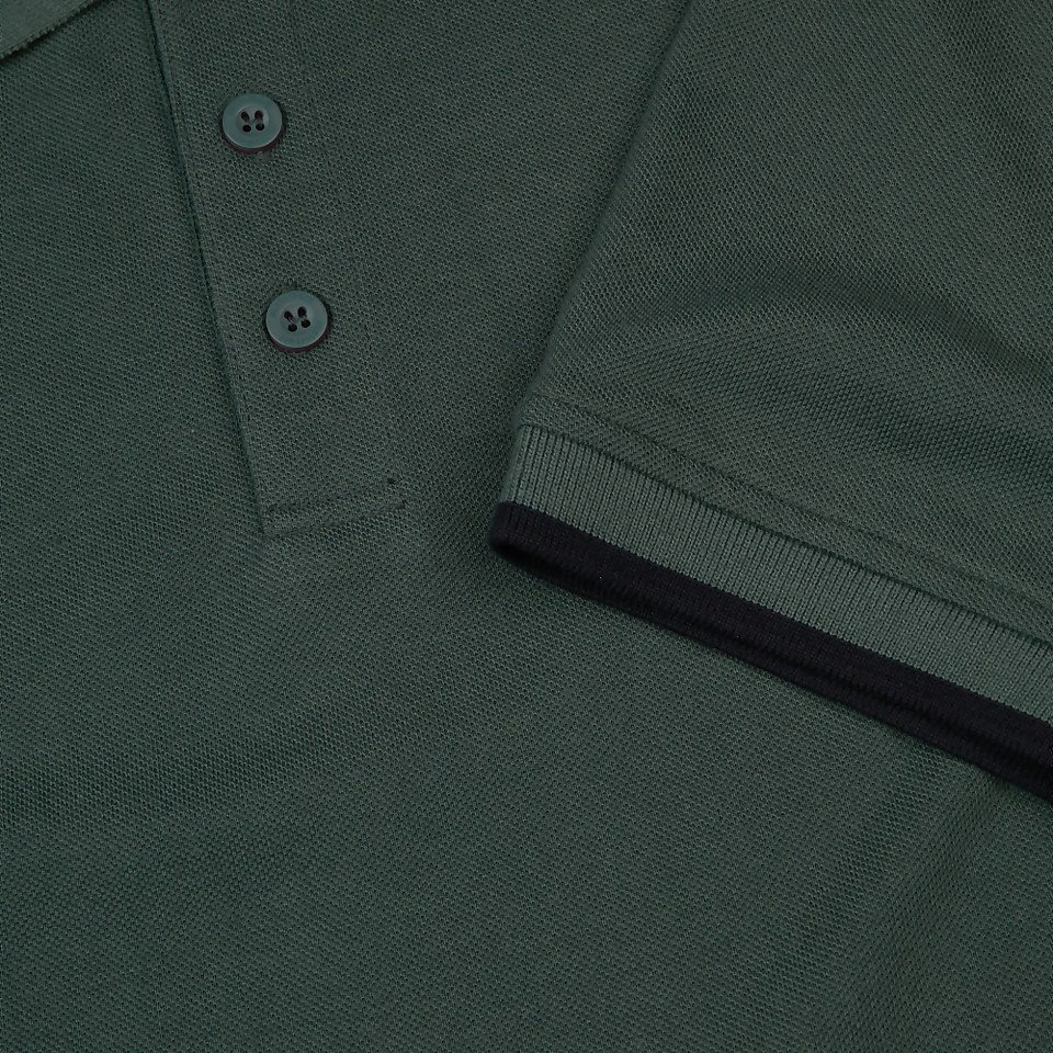 MENS IRELAND COTTON POLO SHIRT GREEN