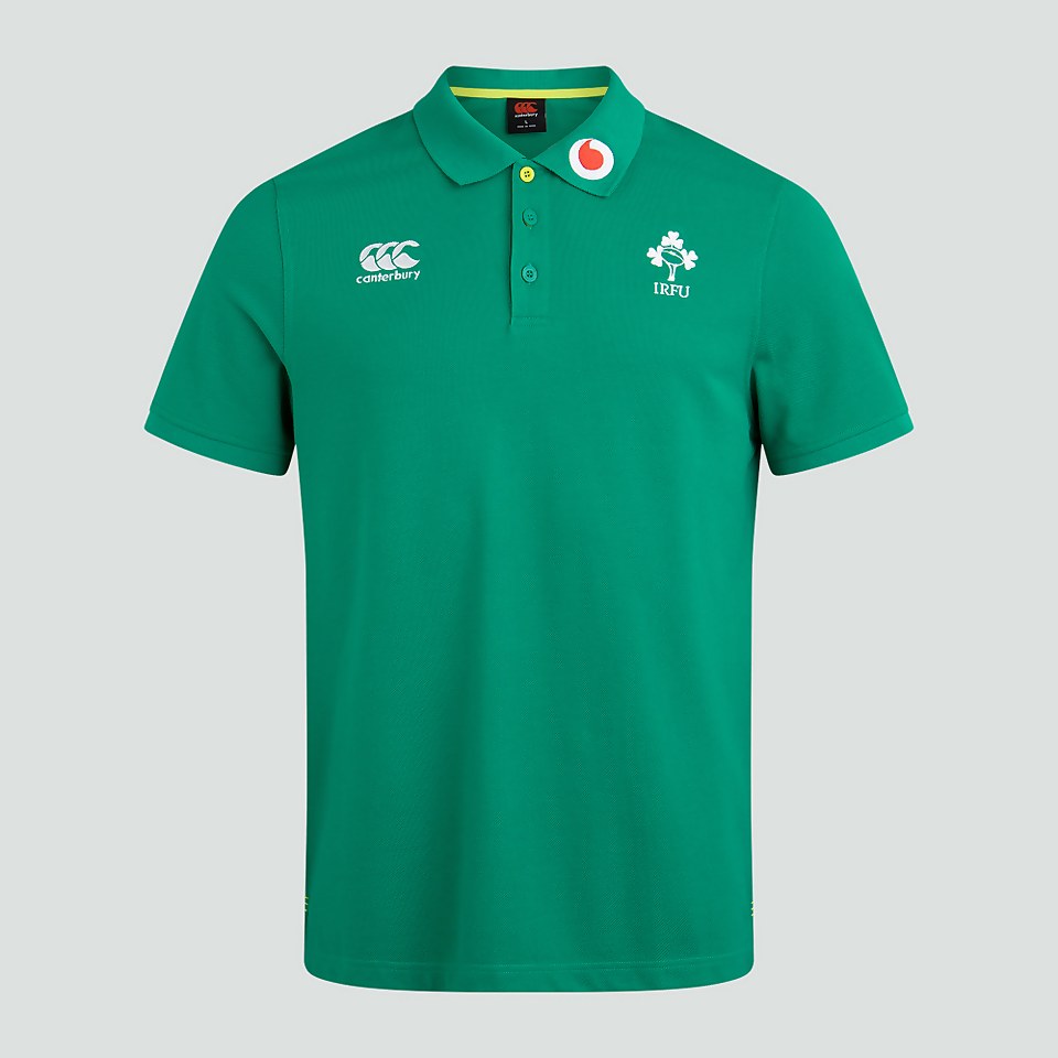 MENS IRELAND COTTON POLO SHIRT GREEN