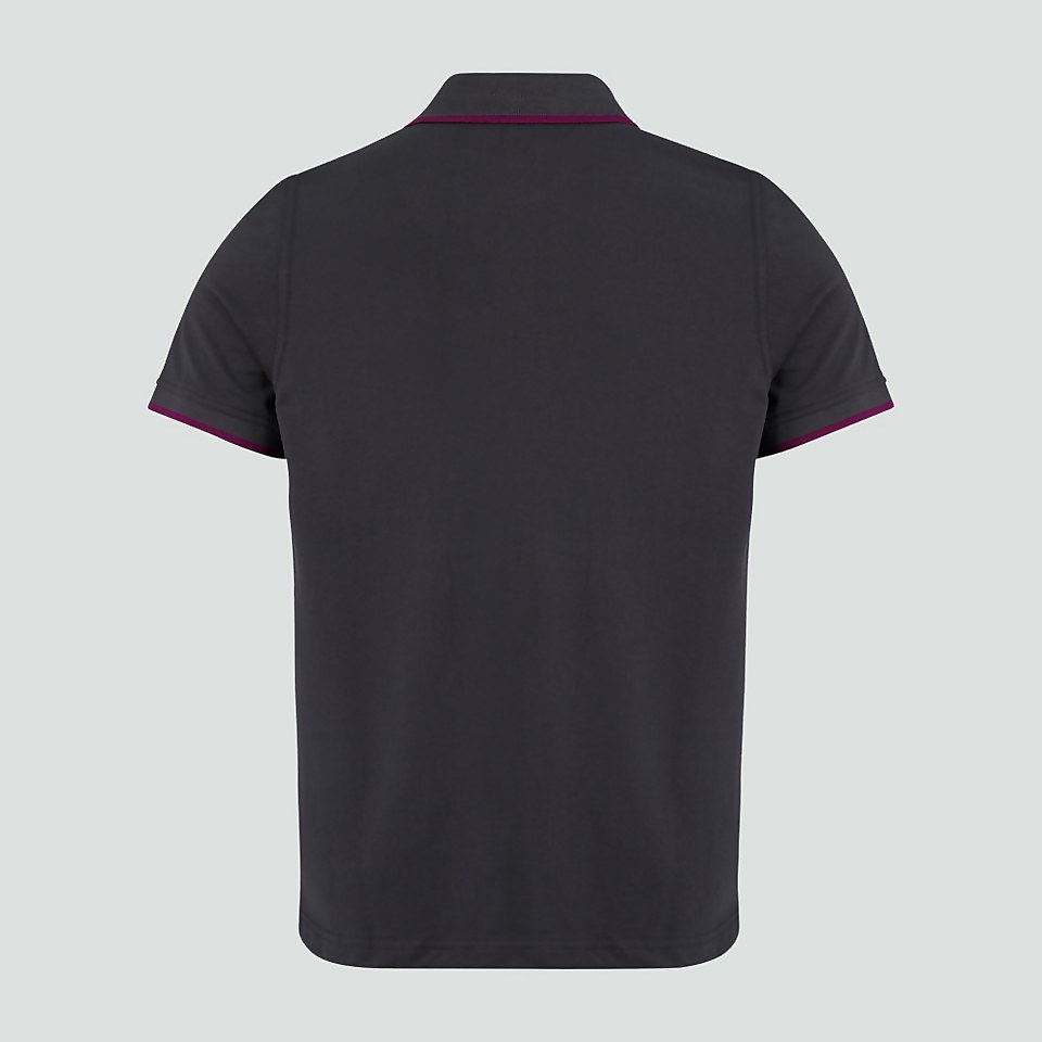 MENS IRELAND COTTON POLO SHIRT GREY
