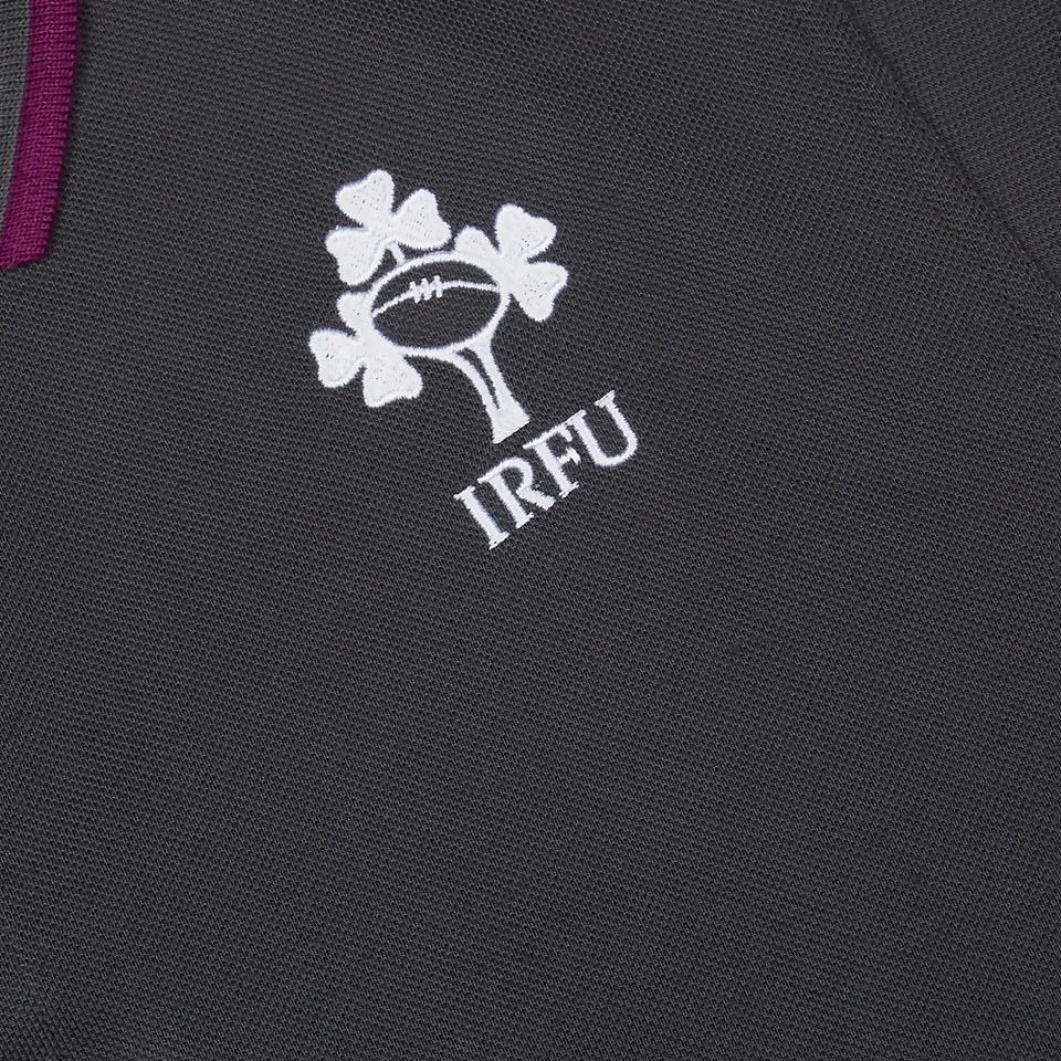 MENS IRELAND COTTON POLO SHIRT GREY