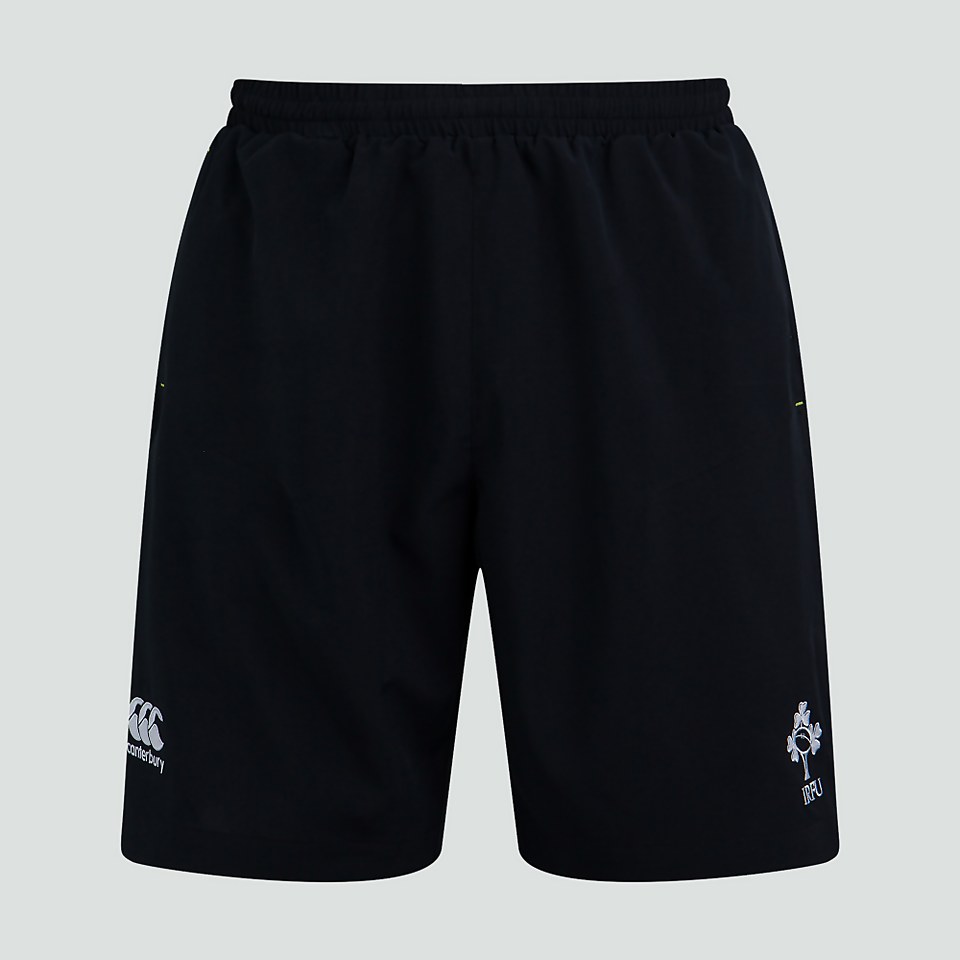 MENS IRELAND VAPODRI WOVEN 8 INCH GYM SHORTS BLACK