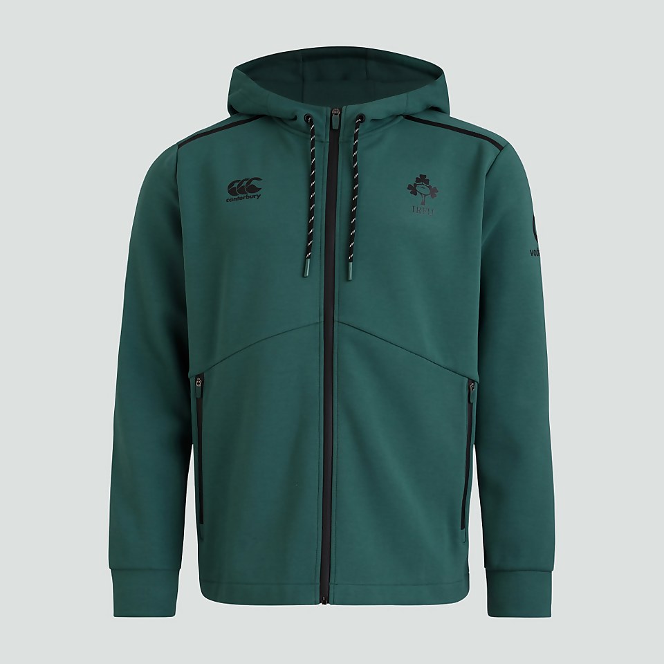 MENS IRELAND FULL ZIP TECH HOODY GREEN
