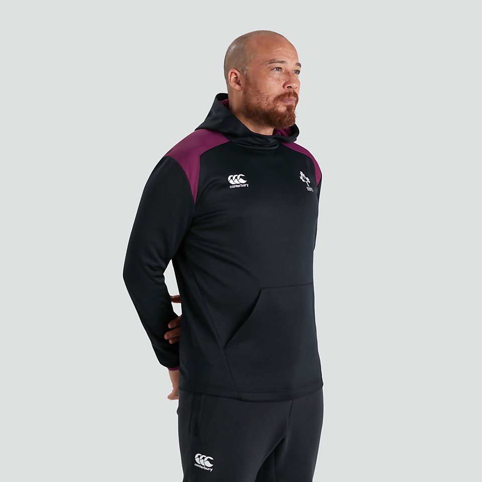 MENS IRELAND THERMOREG OVERHEAD HOODY BLACK