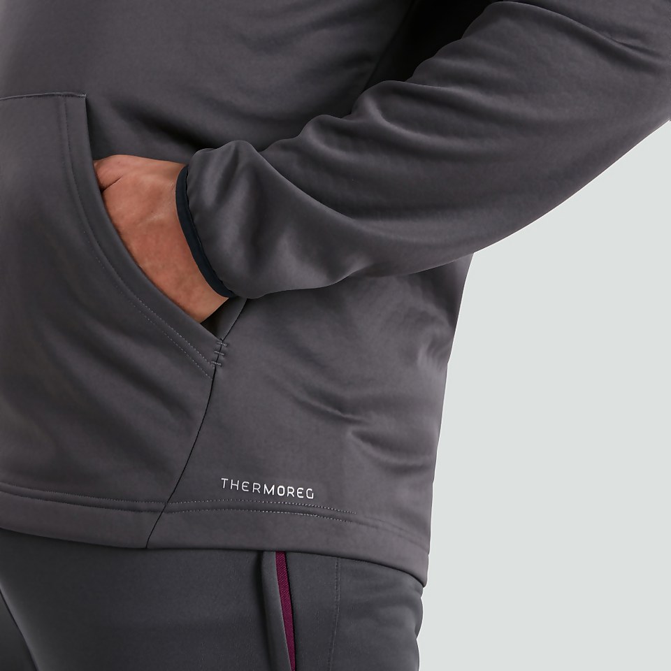 MENS IRELAND THERMOREG OVERHEAD HOODY GREY