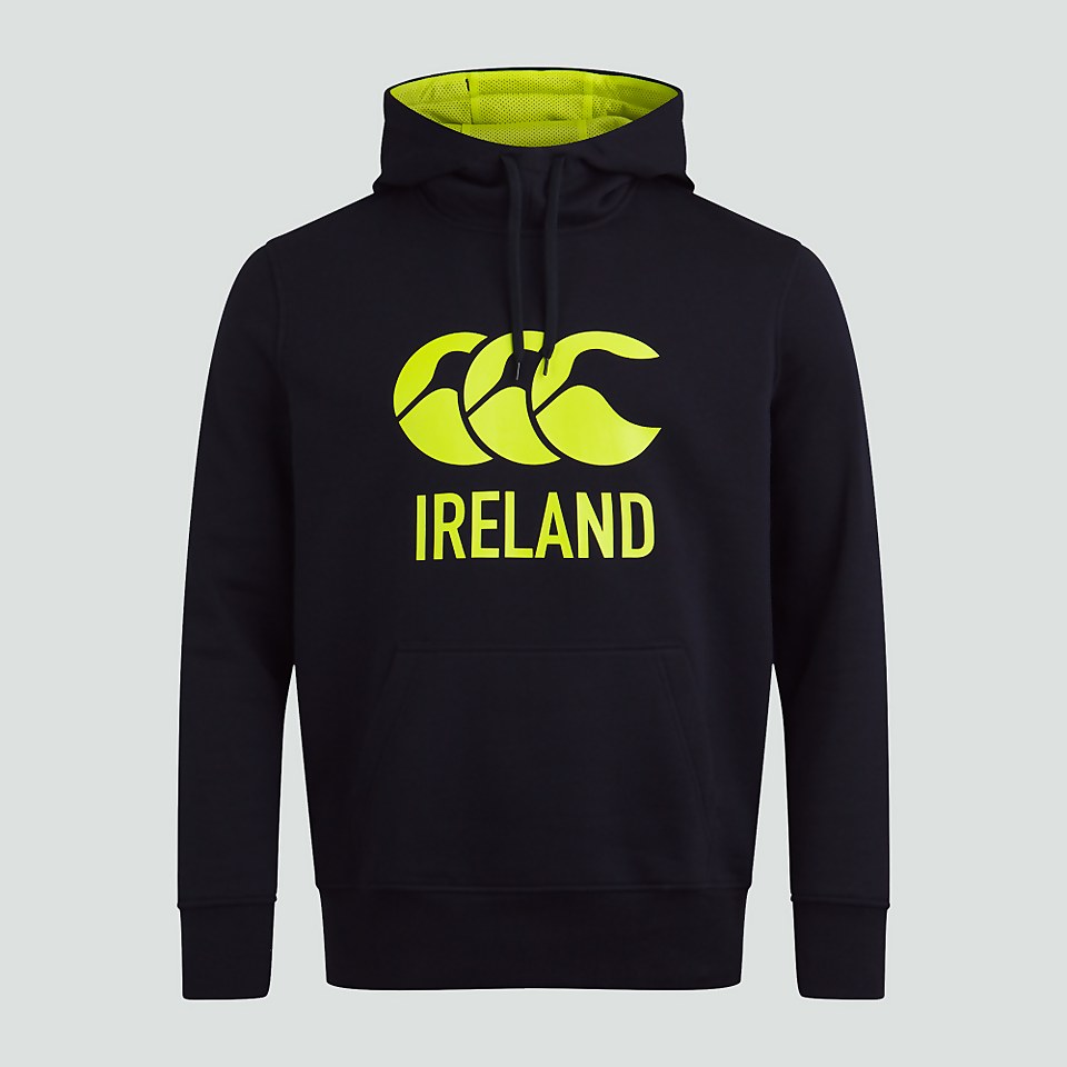 MENS IRELAND LOGO HOODY BLACK