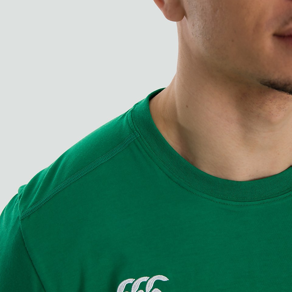 MENS IRELAND COTTON SUPPORTERS TEE GREEN