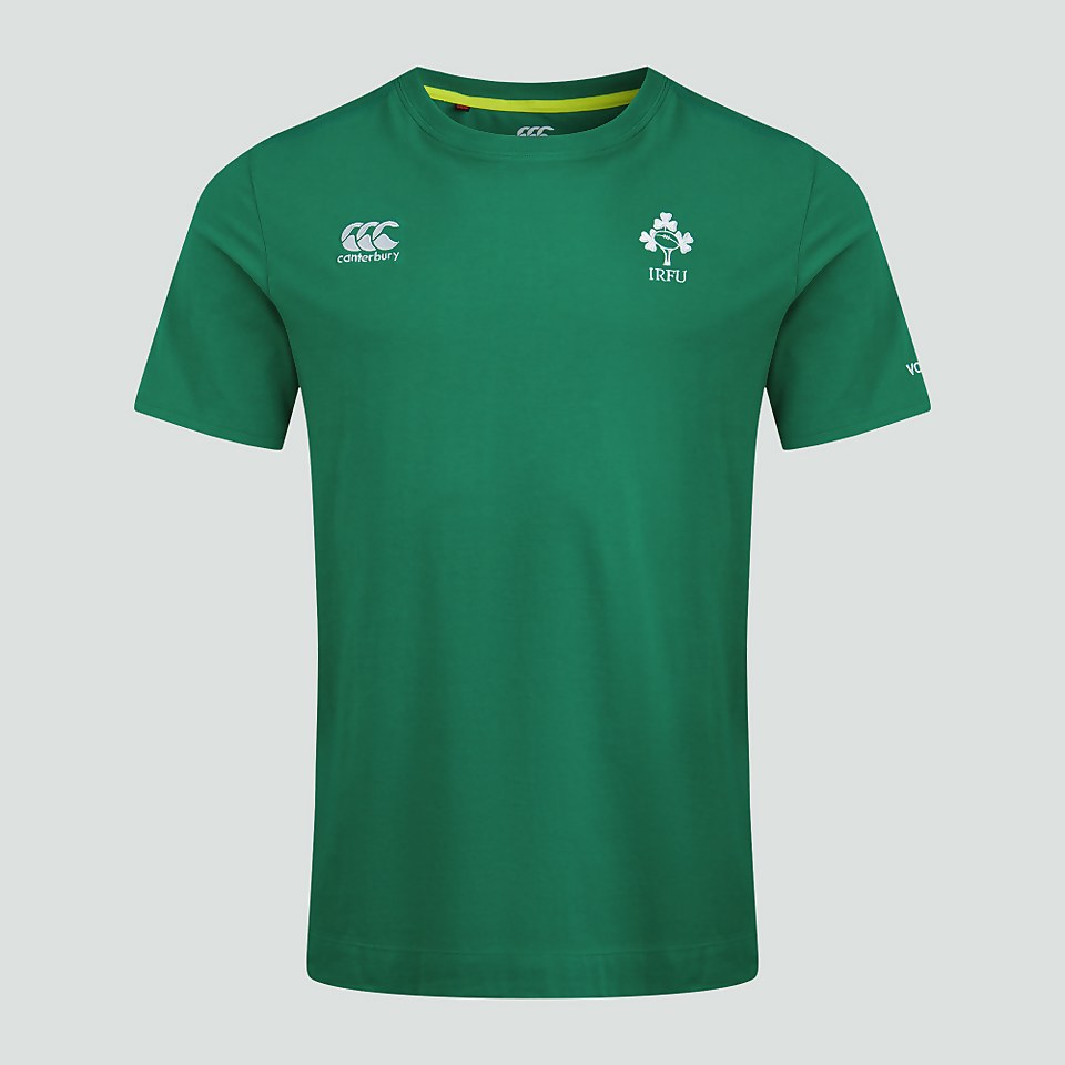 MENS IRELAND COTTON SUPPORTERS TEE GREEN