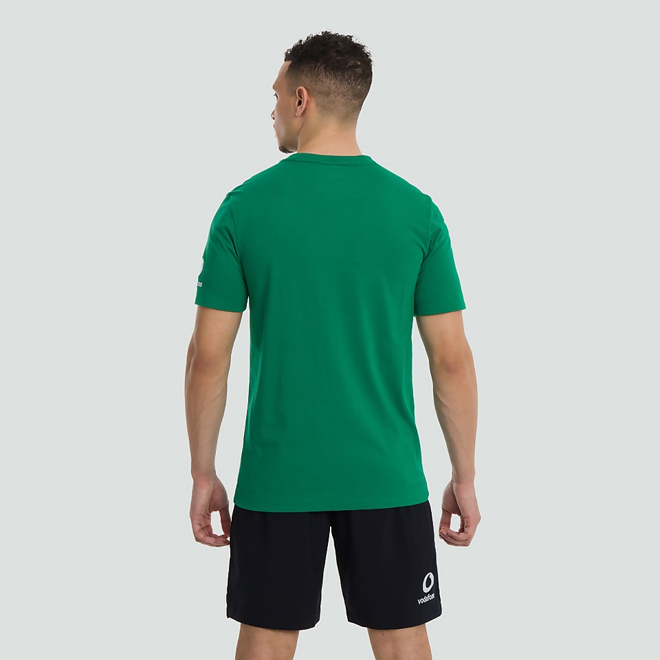 MENS IRELAND COTTON SUPPORTERS TEE GREEN