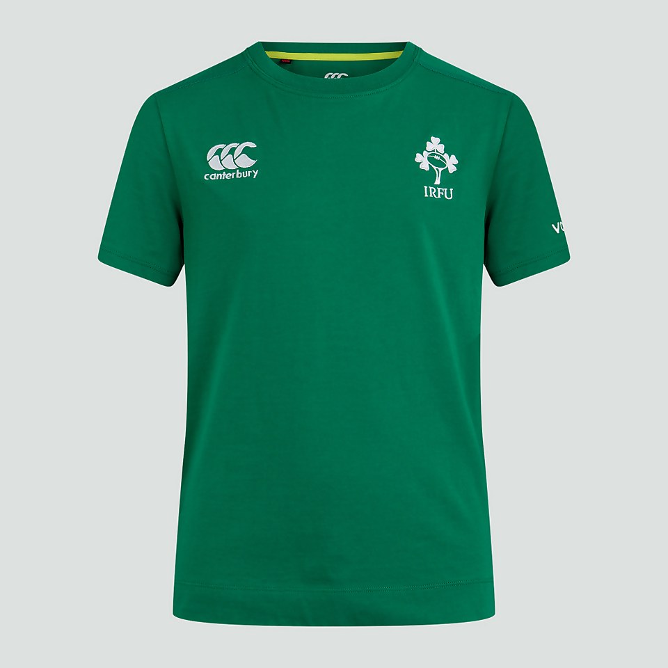 JUNIOR UNISEX IRELAND COTTON SUPPORTERS TEE GREEN