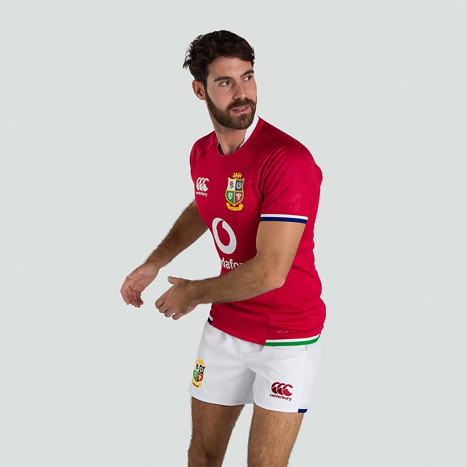 MENS BRITISH & IRISH LIONS TEST JERSEY RED