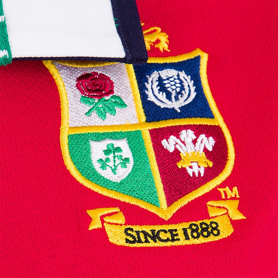 WOMENS BRITISH & IRISH LIONS SHORT SLEEVED CLASSIC JERSEY RED