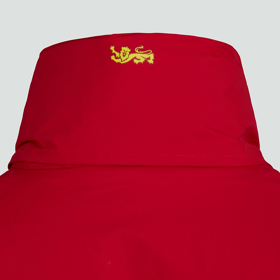 MENS BRITISH & IRISH LIONS WATERPROOF JACKET RED