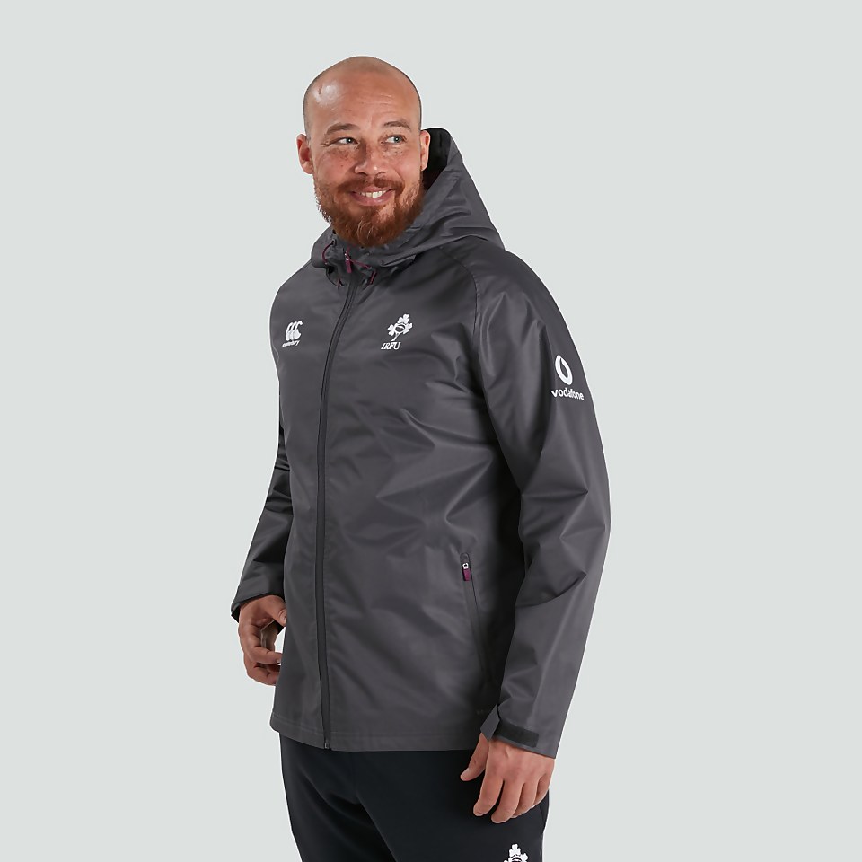 MENS IRELAND RAIN JACKET GREY