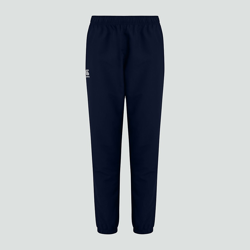 WOMENS CLUB PLAIN TAPERED CUFF TRACK PANTS NAVY
