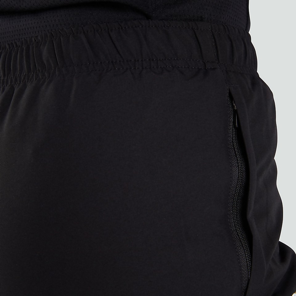 WOMENS CLUB PLAIN TAPERED CUFF TRACK PANTS BLACK
