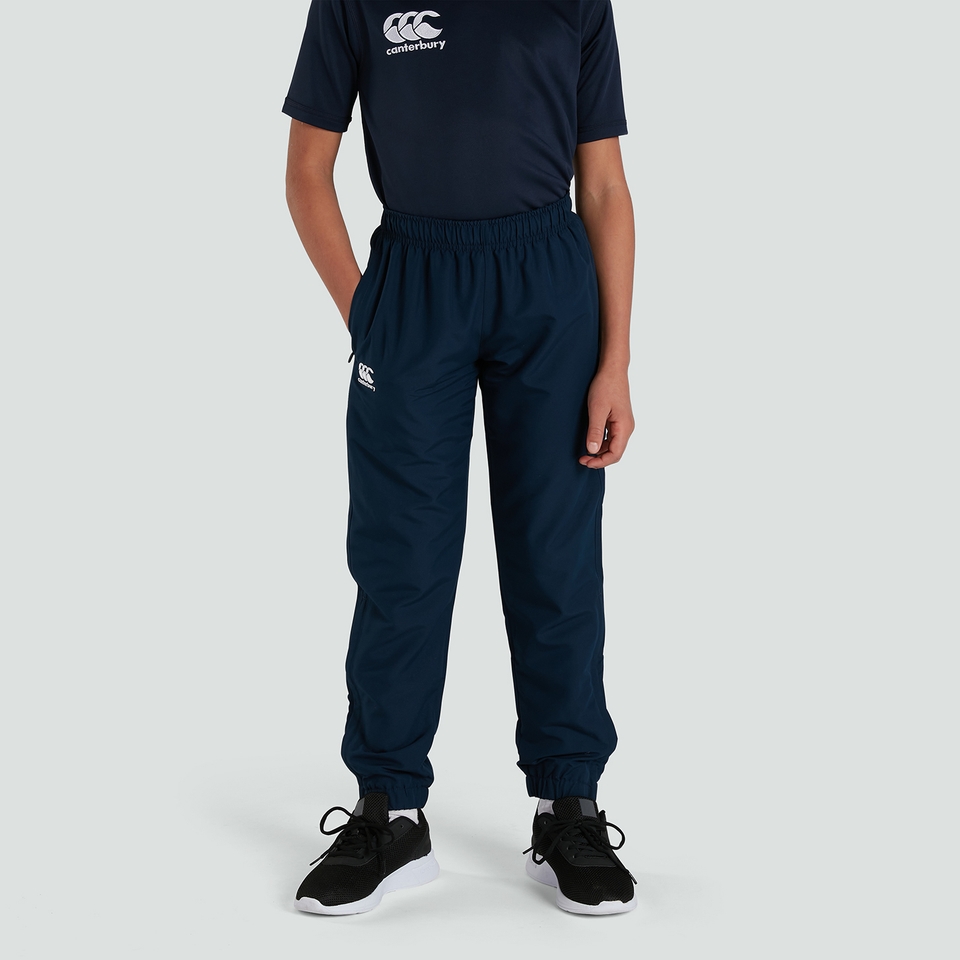 KIDS CLUB PLAIN CUFFED TRACKPANT NAVY