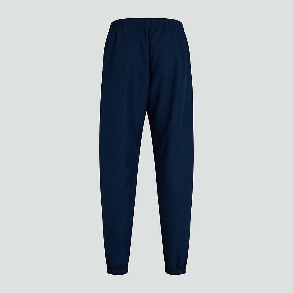 JUNIOR UNISEX CLUB PLAIN TAPERED CUFF TRACK PANTS NAVY