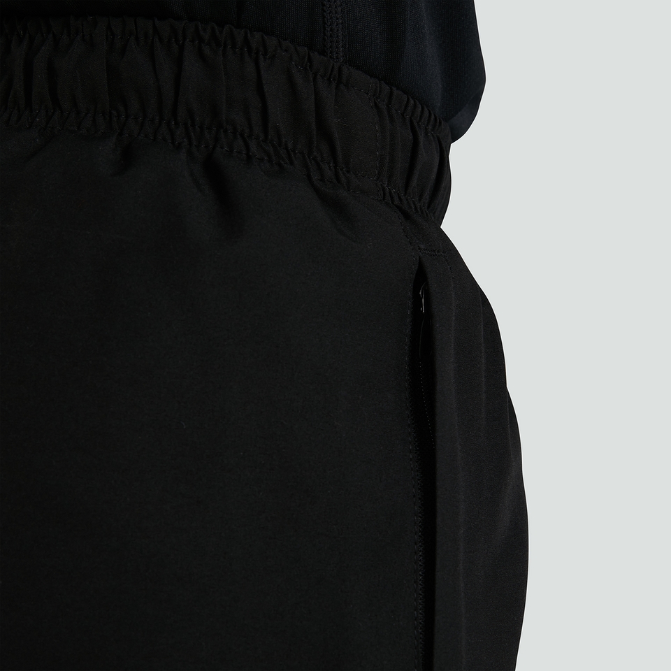 KIDS CLUB PLAIN CUFFED TRACKPANT BLACK