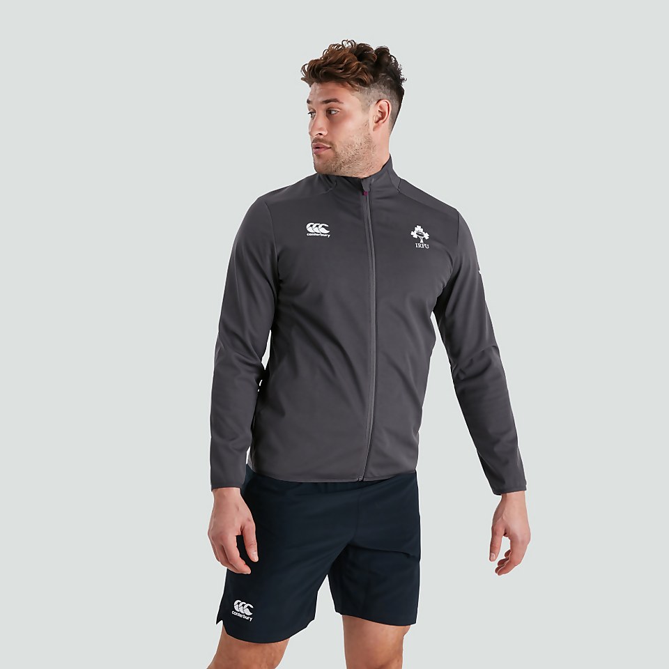 MENS IRELAND SOFTSHELL JACKET GREY
