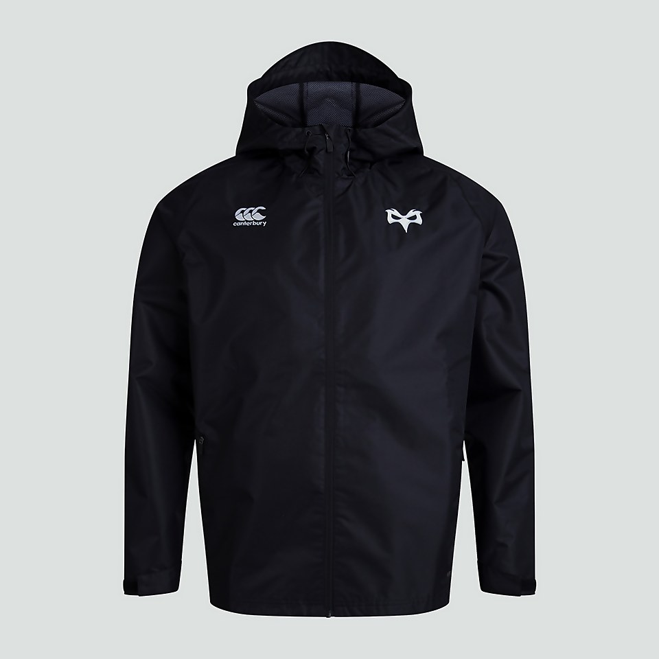 MENS OSPREYS RAIN JACKET BLACK