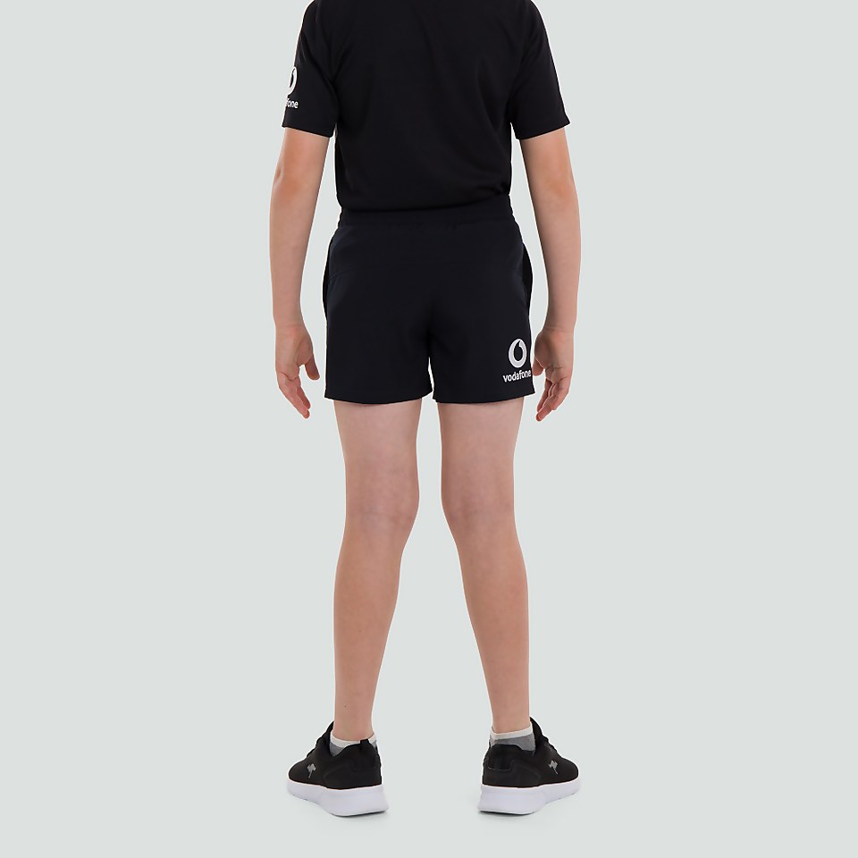 JUNIOR UNISEX IRELAND WOVEN SHORTS BLACK