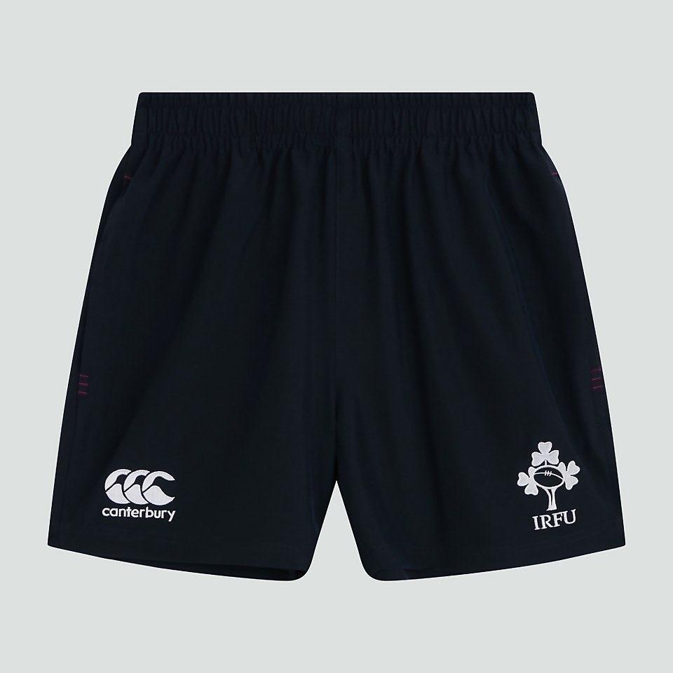 JUNIOR UNISEX IRELAND WOVEN SHORTS BLACK