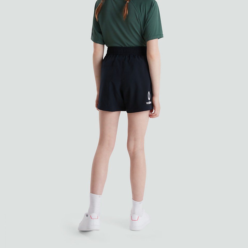 JUNIOR UNISEX IRELAND WOVEN SHORTS BLACK