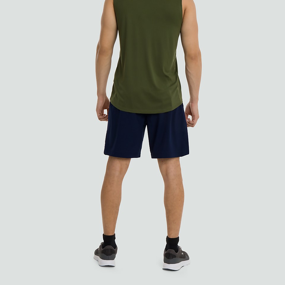 MENS WOVEN GYM SHORTS NAVY