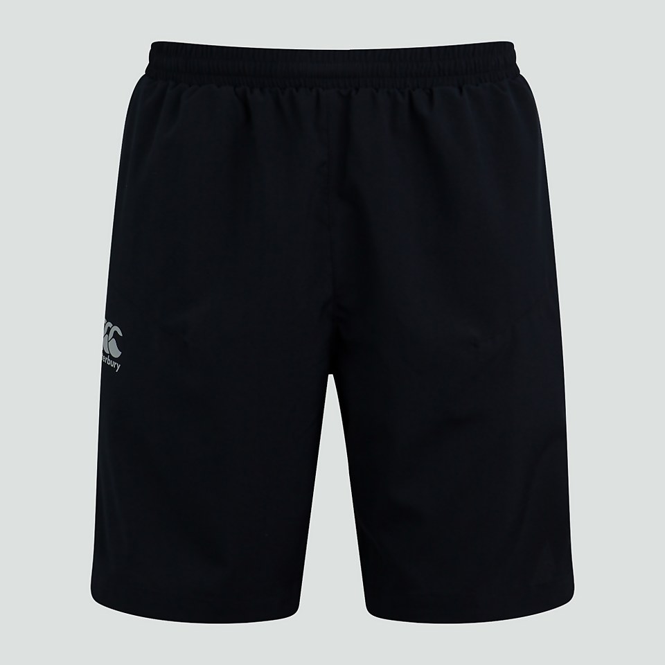 MENS WOVEN GYM SHORTS BLACK