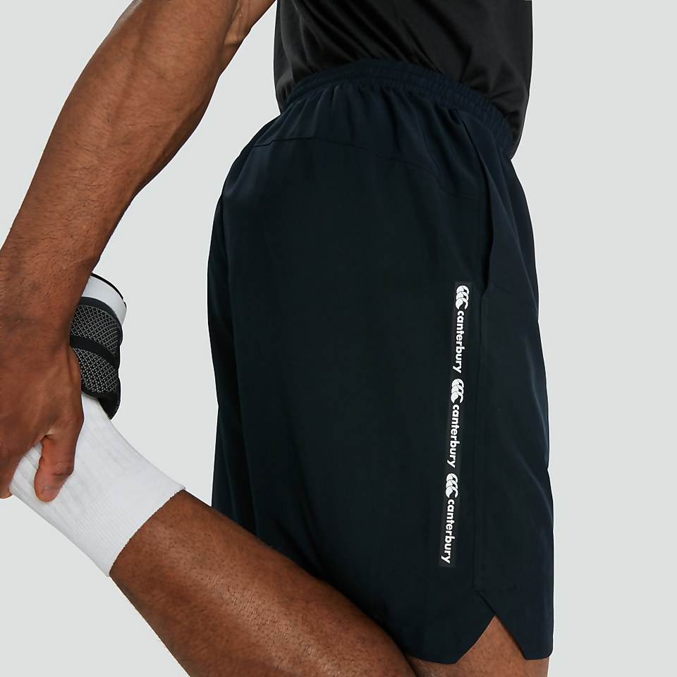 MENS WOVEN GYM SHORTS BLACK
