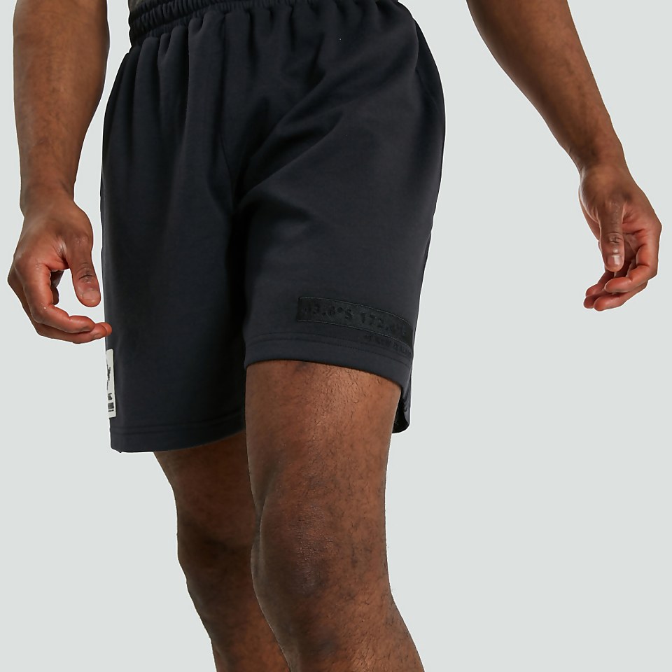 MENS RETRO 7 INCH SHORTS BLUE
