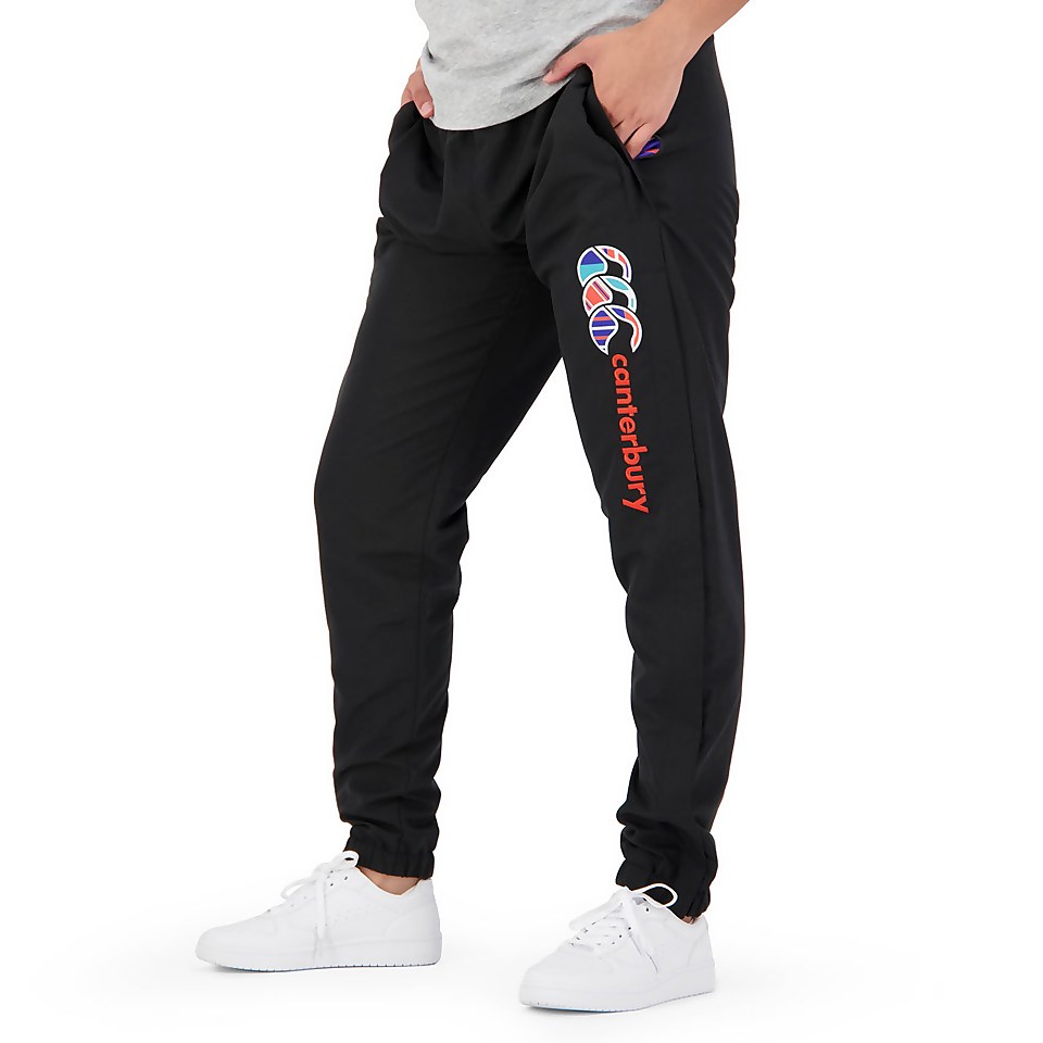 WOMENS UGLIES TAPERED CUFF PANTS BLACK