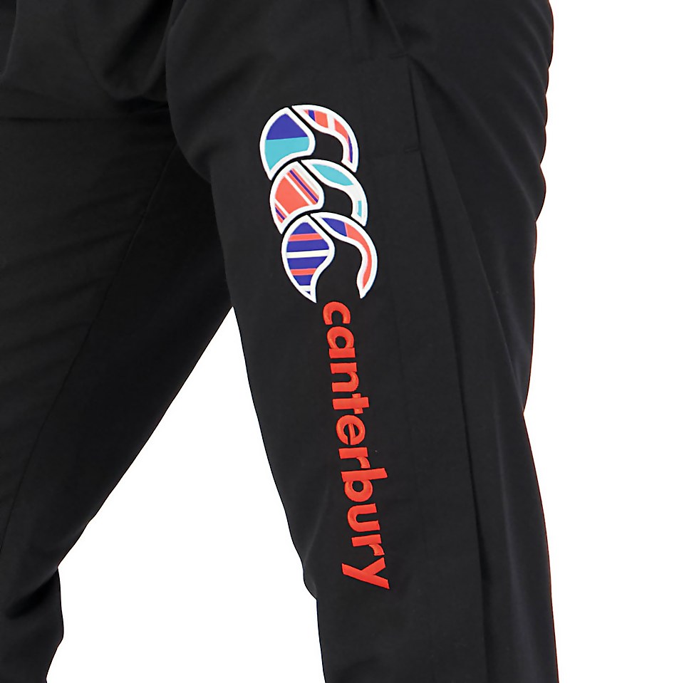 WOMENS UGLIES TAPERED CUFF PANTS BLACK