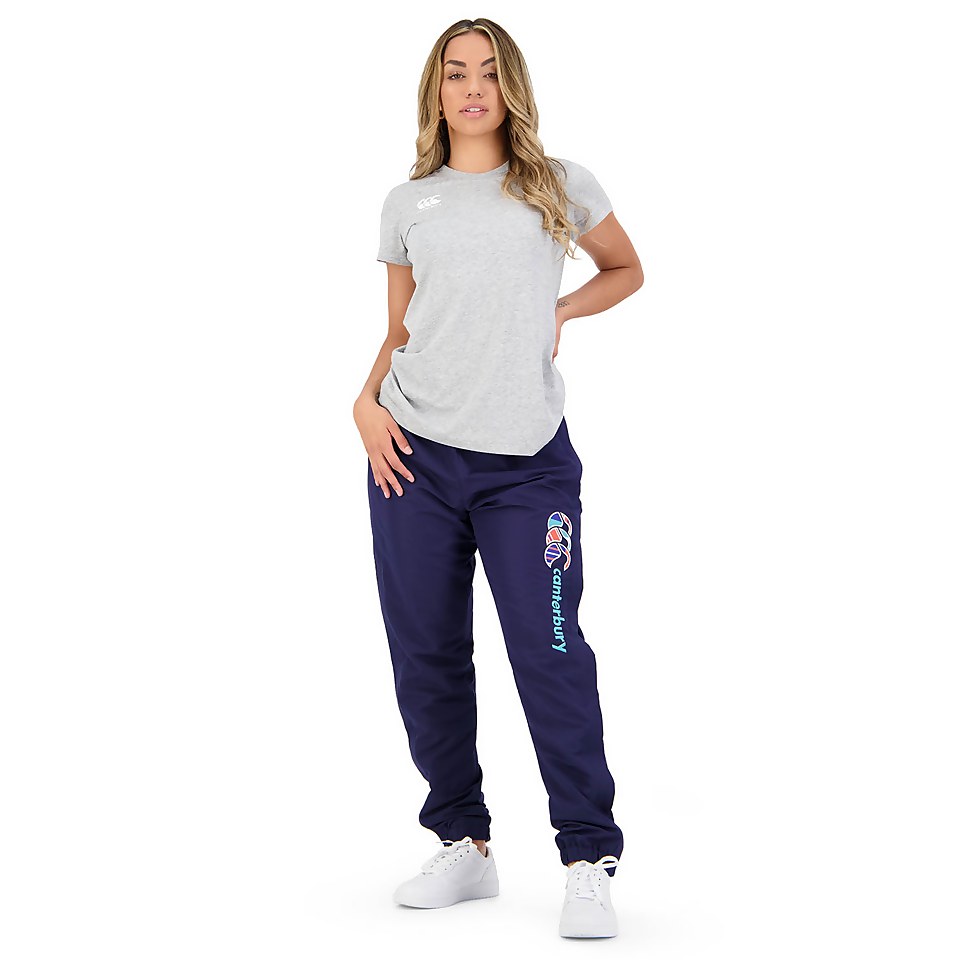 WOMENS UGLIES TAPERED CUFF PANTS BLUE