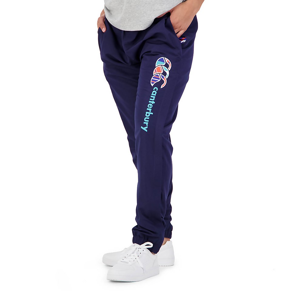 WOMENS UGLIES TAPERED CUFF PANTS BLUE